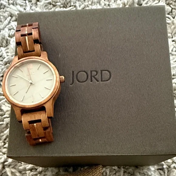 JORD Women's Wooden Watch - Brown - Picture 5 of 6